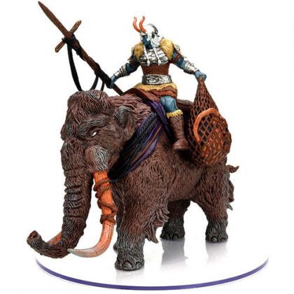 Icons of the Realms: Set 19 - Snowbound Frost Giant and Mammoth Premium Miniatures