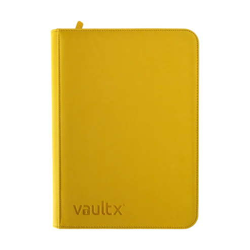 Sunrise Yellow 9-Pocket Exo-Tec Zip Binder