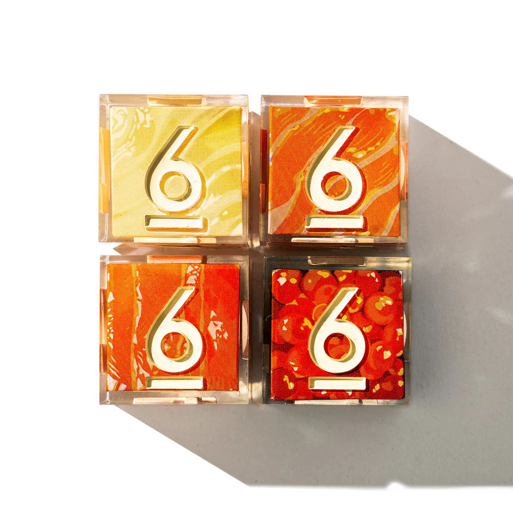 Sushi 4-Piece D6 Iconic Dice Set