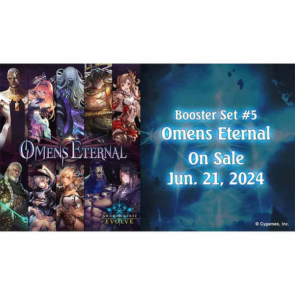 Shadowverse Evolve: Omens Eternal Set 5 Booster Box Shadowverse Evolve: Omens Eternal Set 5 Booster Box