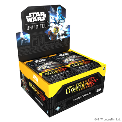 Star Wars Unlimited: Jump to Lightspeed - Booster Box (Pre-Order Expected Release 3/14/2025)