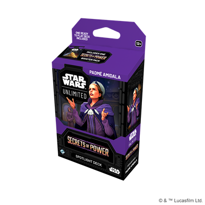 Star Wars Unlimited: Secrets of Power - Spotlight Deck (Set of 2) (Preorder Expected Release 11/07/2025)
