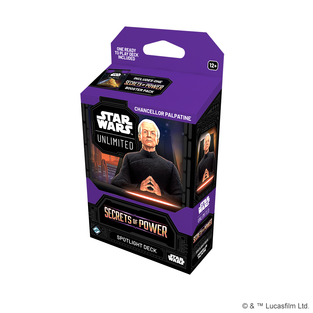 Star Wars Unlimited: Secrets of Power - Spotlight Deck (Set of 2) (Preorder Expected Release 11/07/2025)