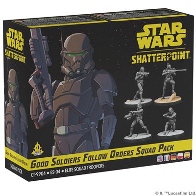 Star Wars: Shatterpoint - Good Soldiers Follow Orders Squad Pack (Pre-Order Expected Release 10/04/2024)