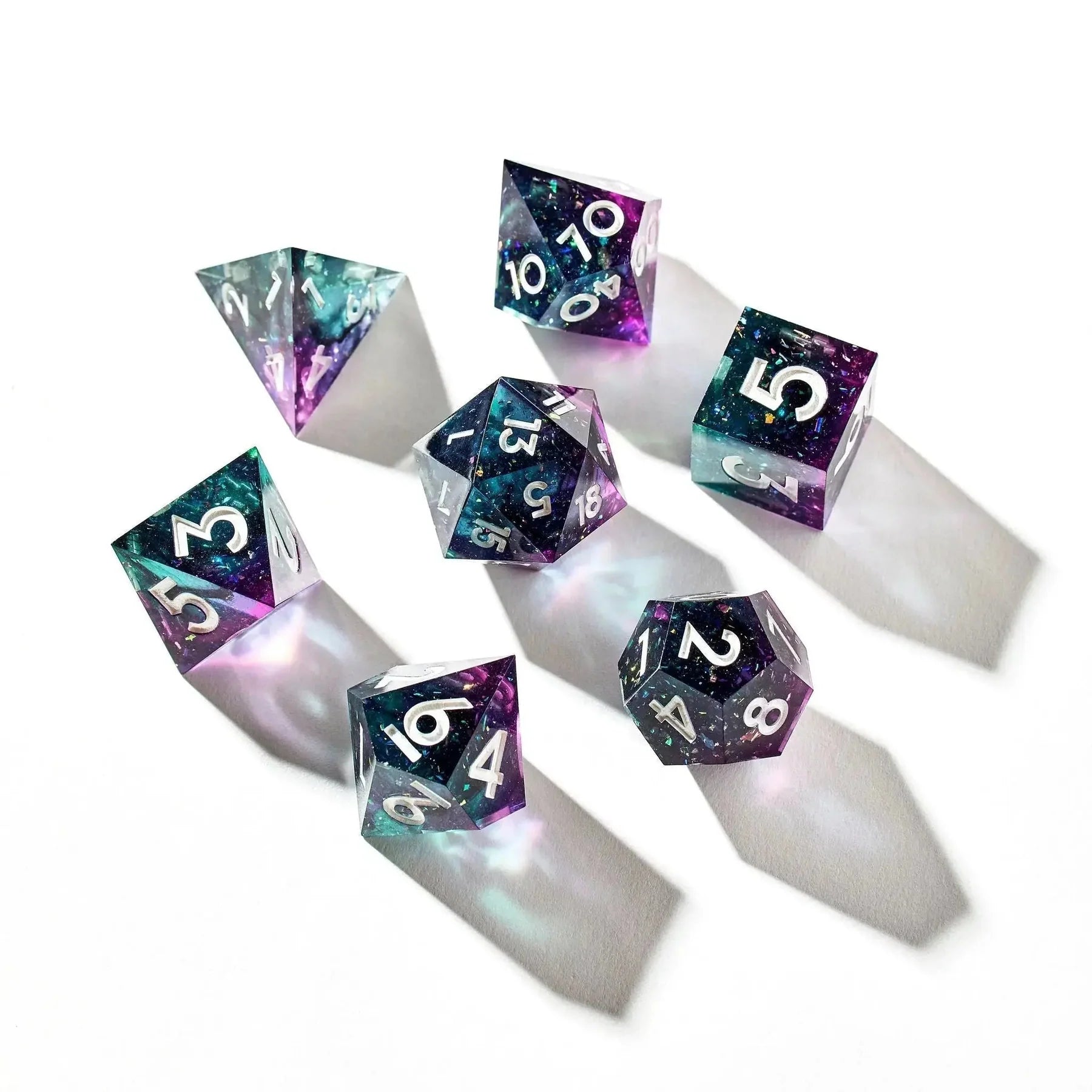 Synthetic Dreams 7-Piece Polyhedral Dice Set