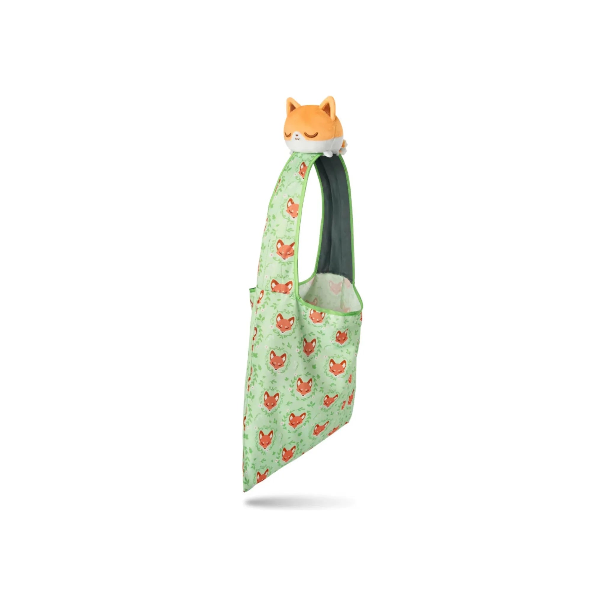 Plushie Tote: Orange & White Fox