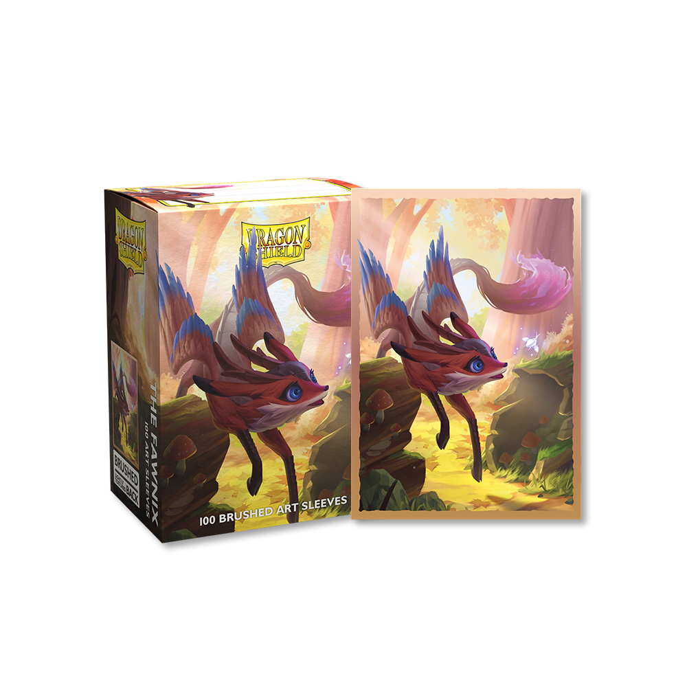 Dragon Shield 100ct Brushed Art Sleeves: The Fawnix