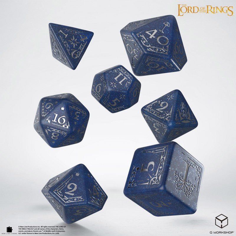 Lord of the Rings: Gondor Set of 7 Polyhedral Dice