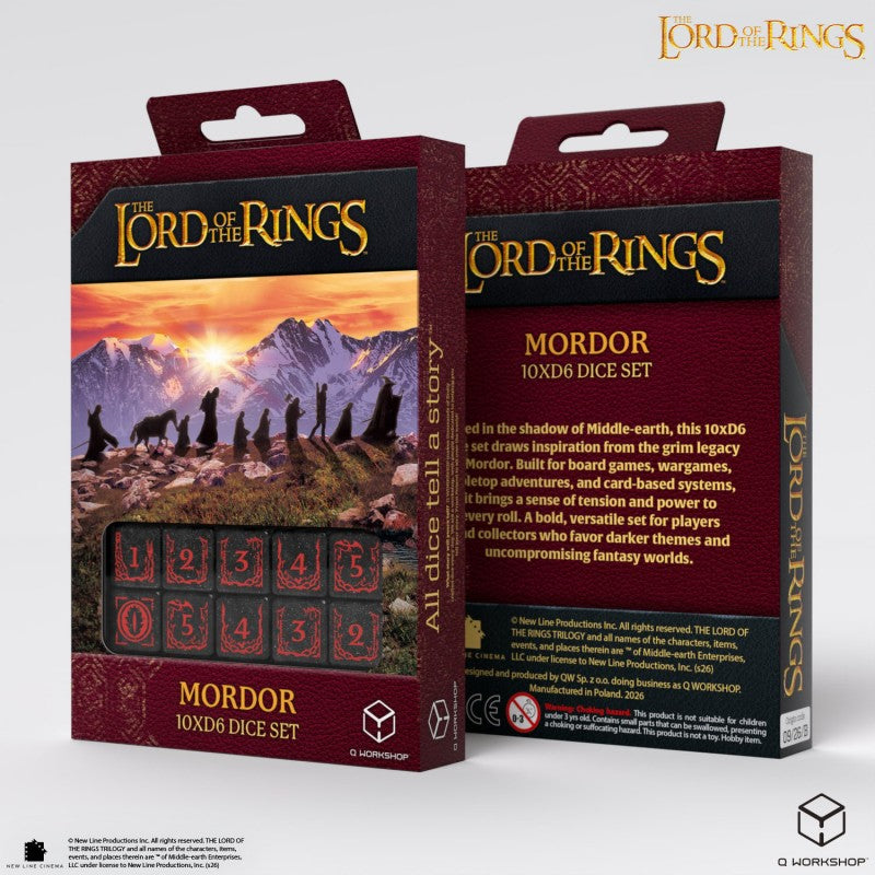 Lord of the Rings: Mordor D6 Set 10c