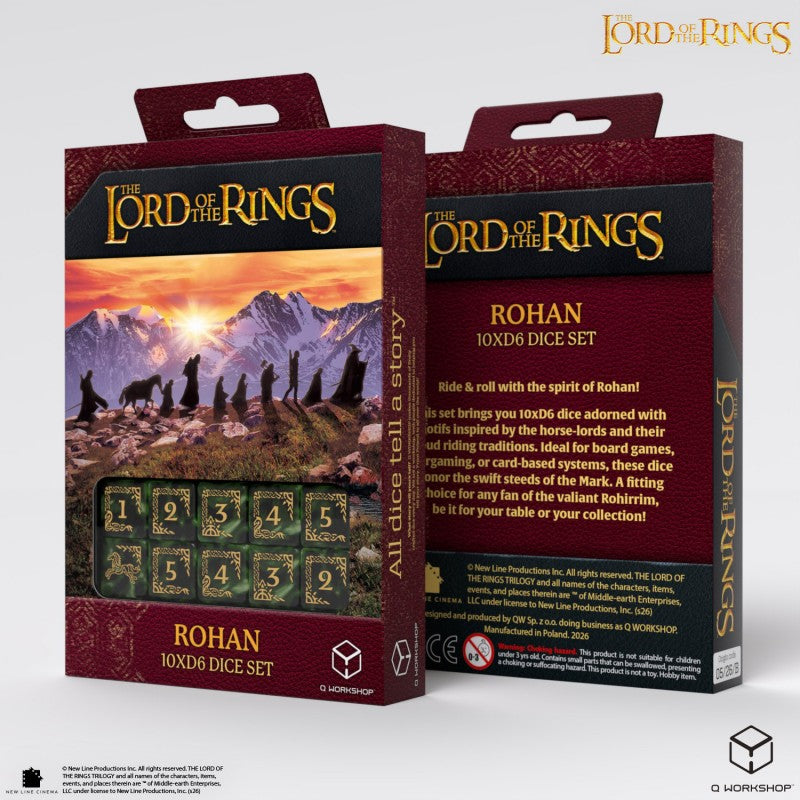 Lord of the Rings: Rohan D6 Set 10ct