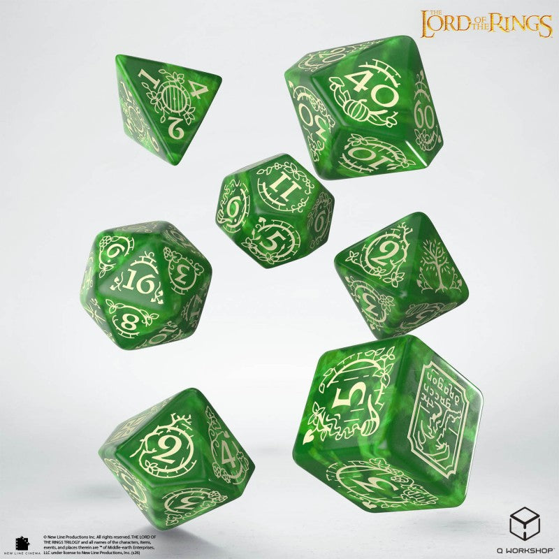 Lord of the Rings: The Shire Set of 7 Polyhedral Dice