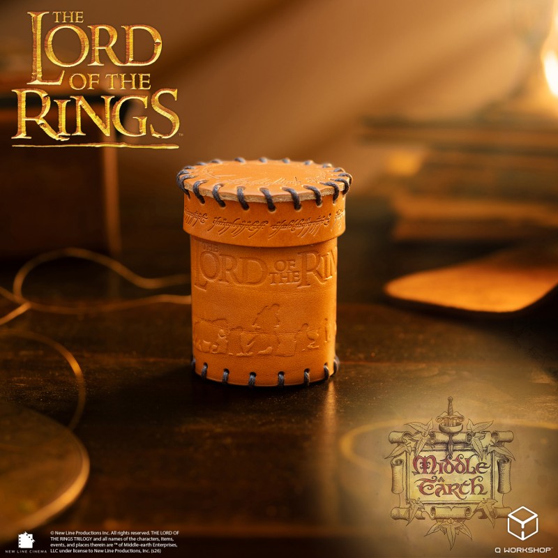 The Lord of the Ring: The Fellowship of the Ring Leather Dice Cup