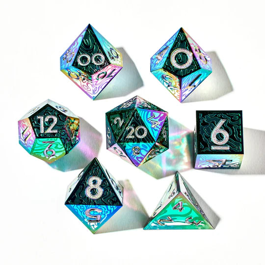 Tidal Treasures 7-Piece Iconic Dice Set (Pre-Order)