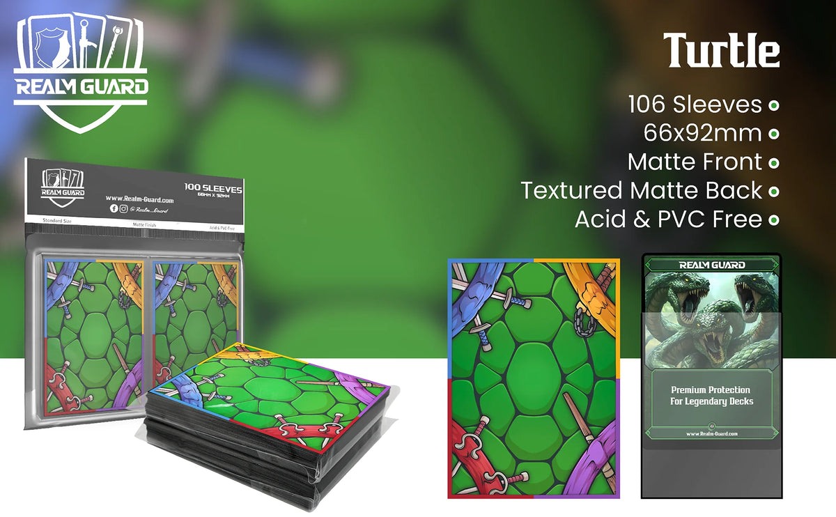 Realm Guard: Art Sleeves - Turtle