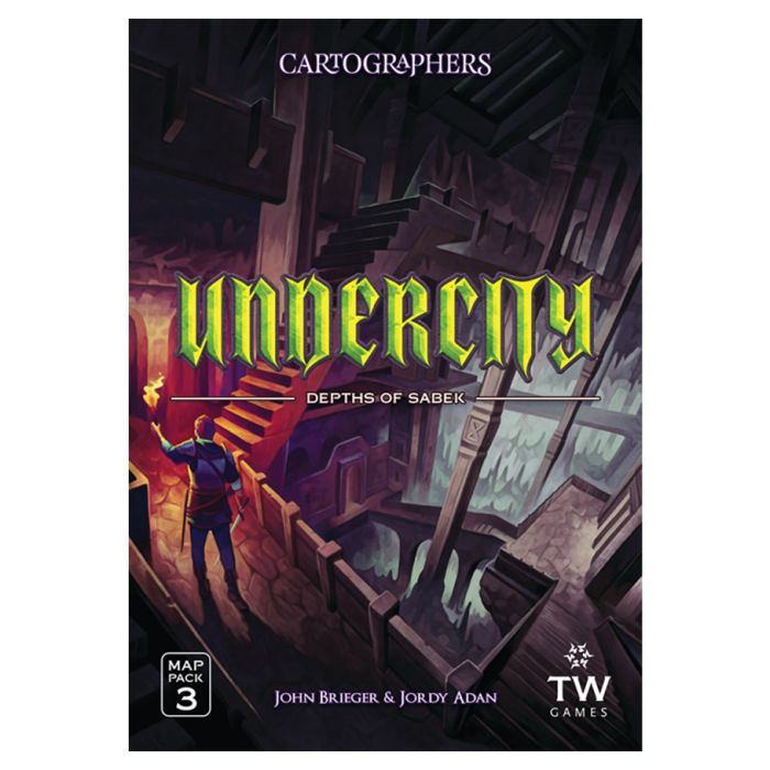 Cartographers: Map Pack 3: Undercity - Depths of Sabek