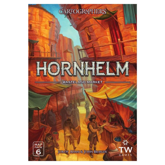 Cartographers: Map Pack 6: Hornhelm Market - Wasteland Market