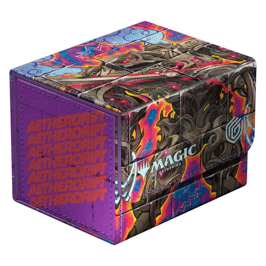 Magic The Gathering: Aetherdrift - Coalstrike Gearhulk 100+ Sidewinder Xenoskin Deck Box