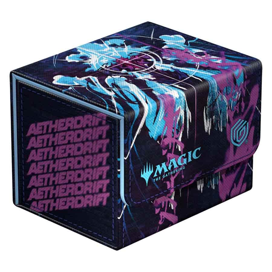 Magic The Gathering: Aetherdrift - Oildeep Gearhulk 100+ Sidewinder Xenoskin Deck Box