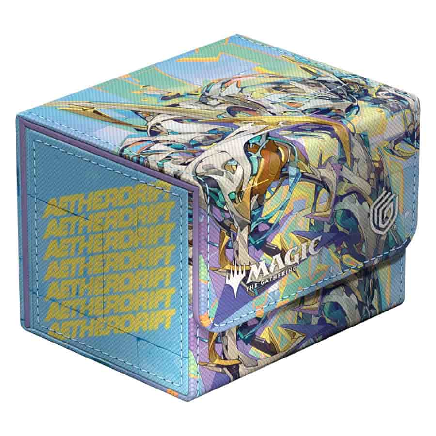 Magic The Gathering: Aetherdrift - Riptide Gearhulk 100+ Sidewinder Xenoskin Deck Box