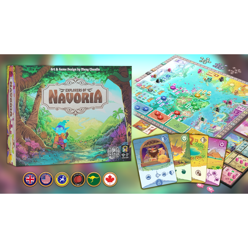 Explorers of Navoria Base Game (Pre-Order) (Expected Release 10/01/2025)