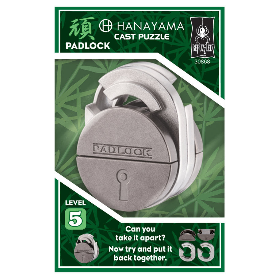 Hanayama Level 5 Puzzle: Padlock