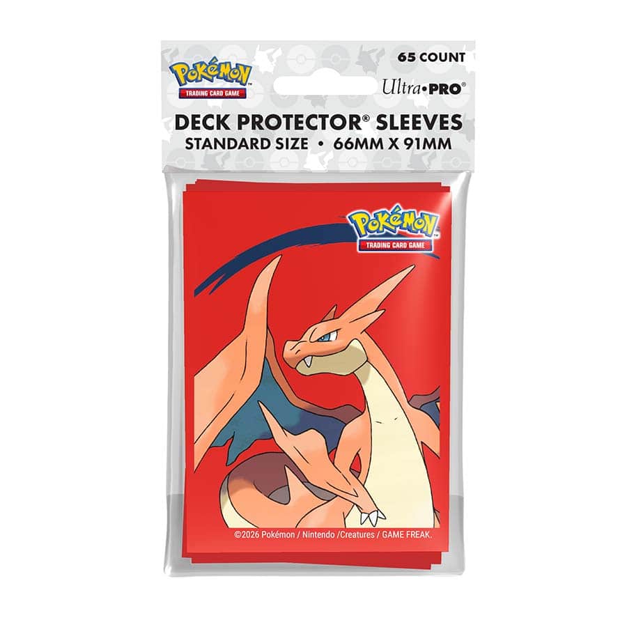 Pokemon: Mega Charizard Y Sleeves 65ct (Pre-Order)
