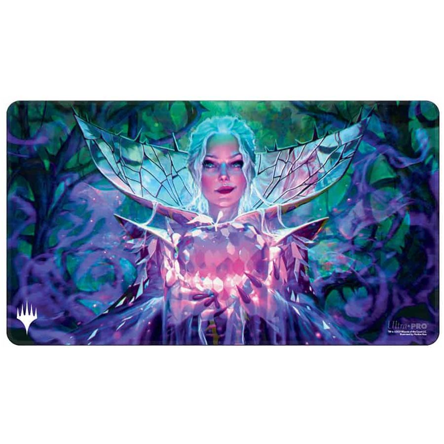 Ultra Pro: Magic the Gathering: Wilds of Eldraine: Holofoil Playmat - Crystal Apple