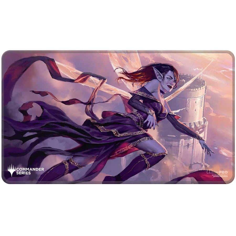 Magic The Gathering: Commander Series - Alela Stitched Edge Playmat