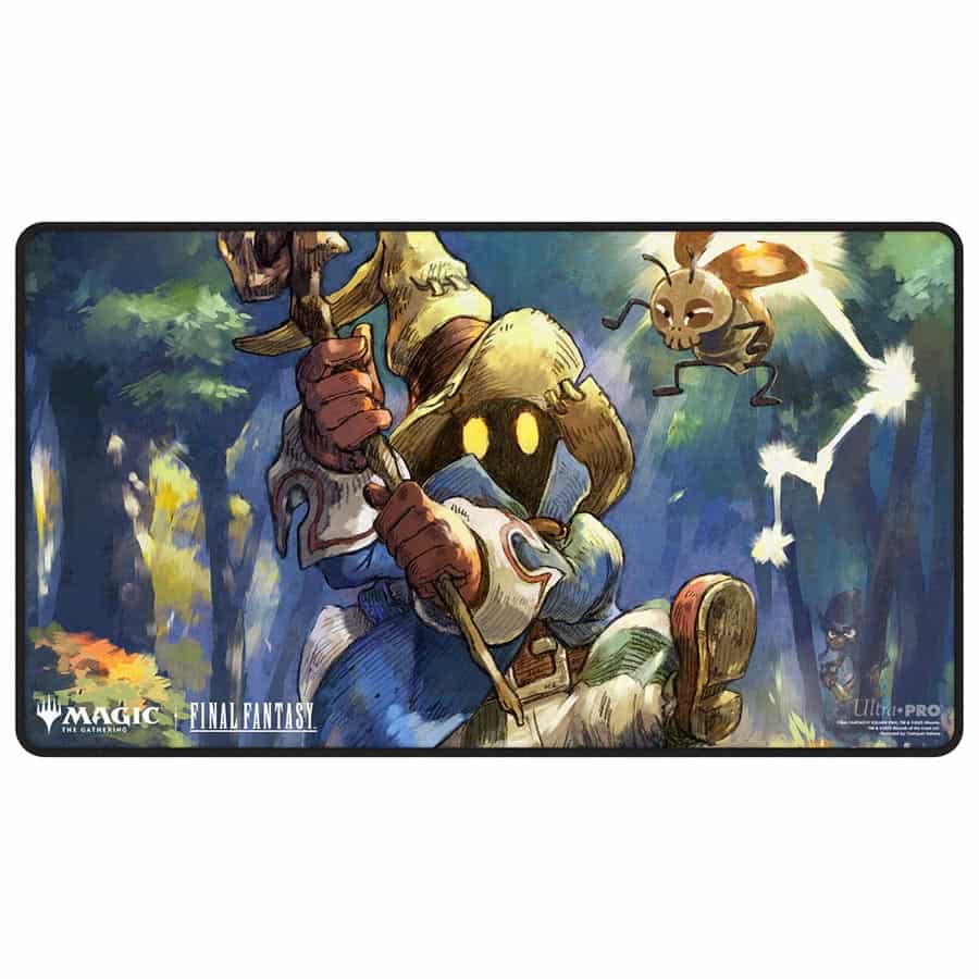 Magic The Gathering: Universes Beyond - Final Fantasy: [Premium Y] Black Stitched Playmat (Pre-Order Expected Release Q2 2025)
