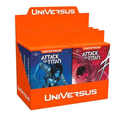 UniVersus: Attack On Titan: Battle For Humanity Clash Deck Set (Contains both decks)