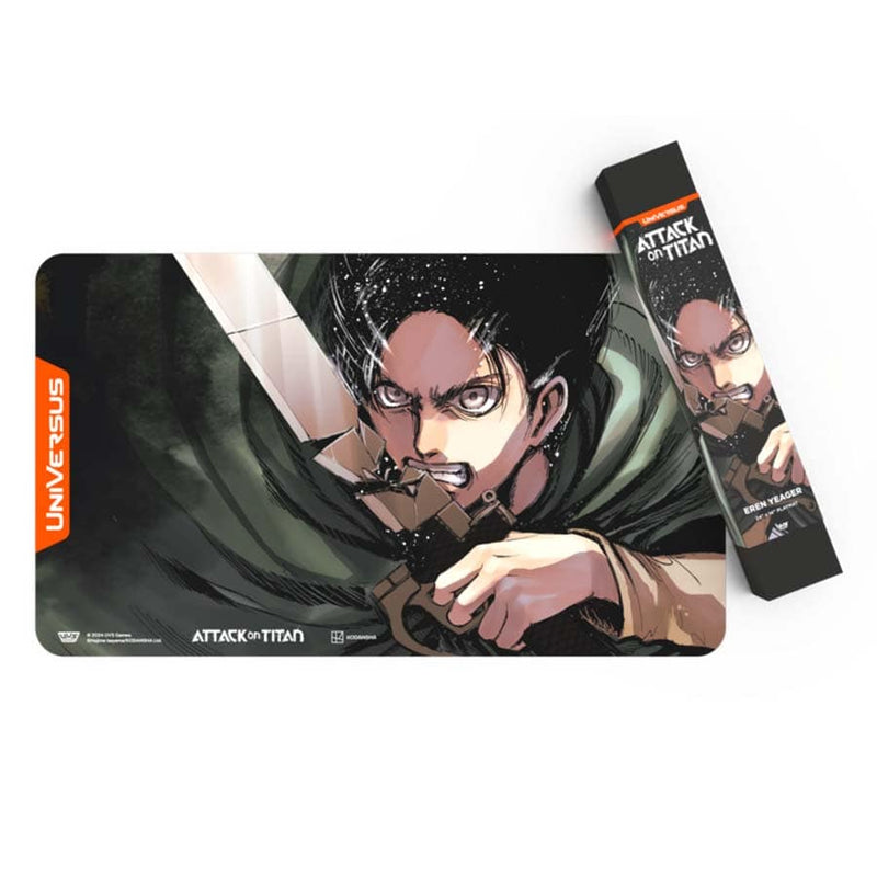 Universus Ccg: Attack On Titan: Battle For Humanity: Eren Yeager Playmat (Pre-Order) (8/16/24)