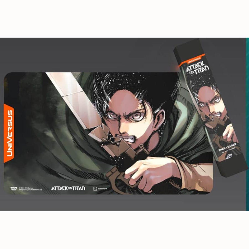 Universus Ccg: Attack On Titan: Battle For Humanity: Mikasa Playmat (Pre-Order) (8/16/24)