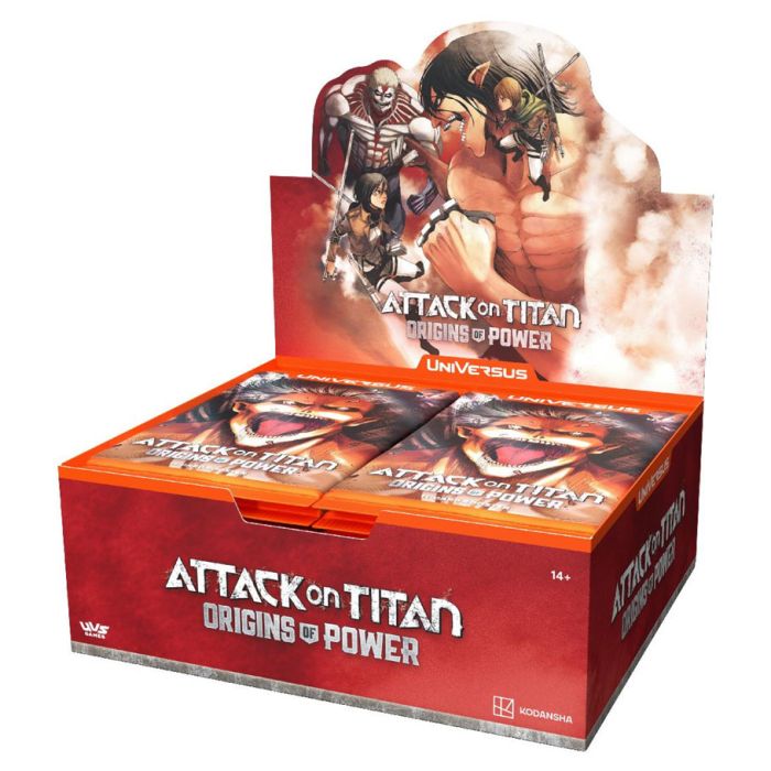 Attack On Titan - Origins of Power Booster Box