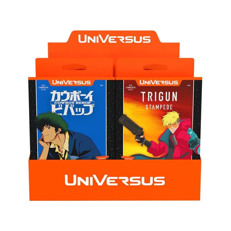 UniVersus: Challenger Series - Cowboy Bebop and Trigun Stampede (Contains Both Decks)