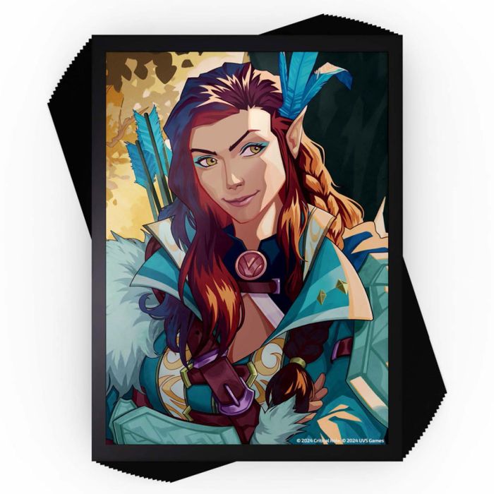 Critical Role: Vox Machina - Foil Deck Protector Sleeves 100ct: Vex’ahlia