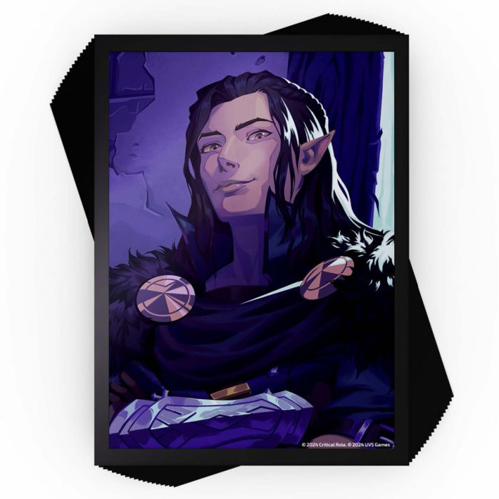 Critical Role: Vox Machina - Vax’ildan 100ct Foil Deck Protector Sleeves