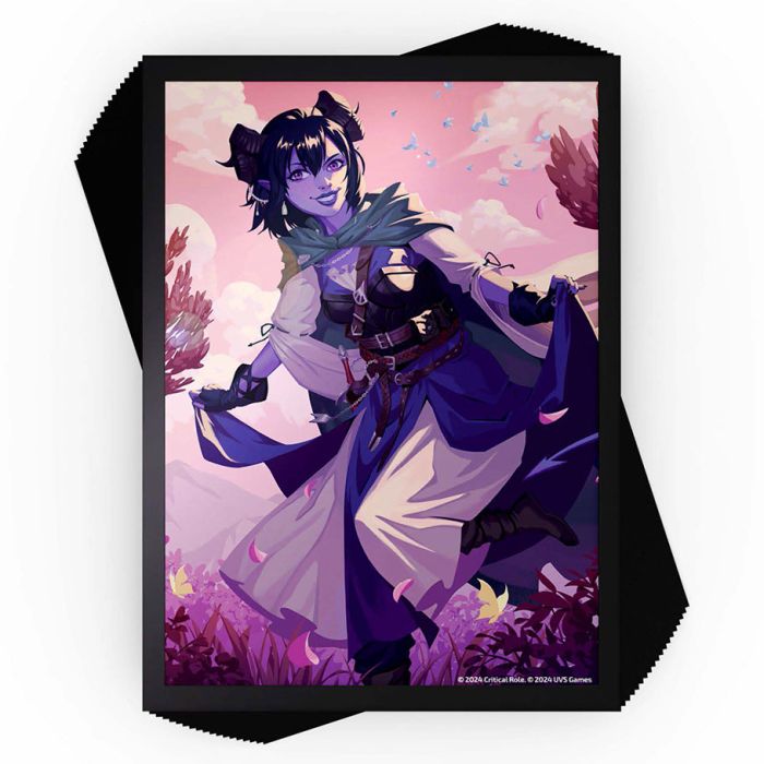 Critical Role: Mighty Nein - Jester Foil 100ct Deck Protector Sleeves