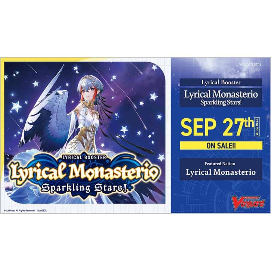 Cardfight!! Vanguard Divinez: Lyrical Monasterio: Sparkling Stars! Booster Box (LBT1) (16CT)