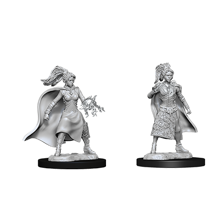 W10 Female Human Sorcerer Miniatures