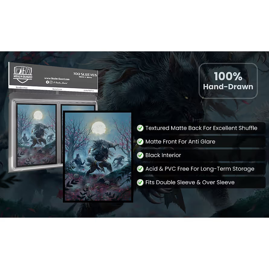 Realm Guard: Art Sleeves - Werewolf