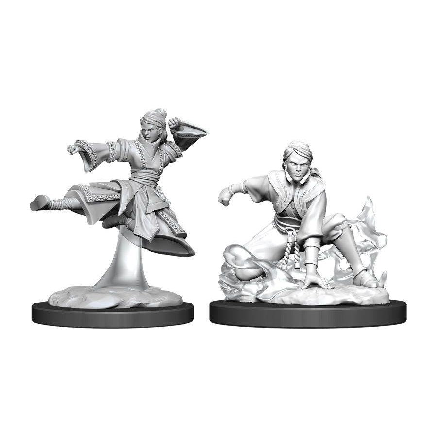 W11 Female Human Monk Miniatures