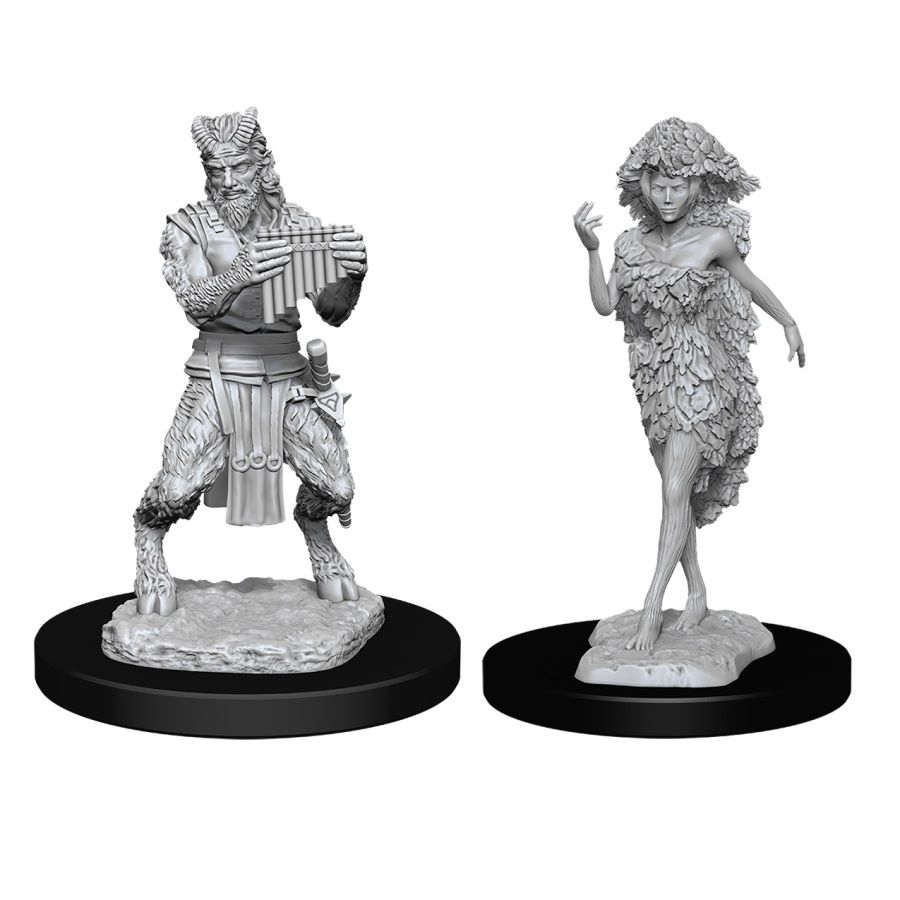 W11 Satyr & Dryad Miniatures