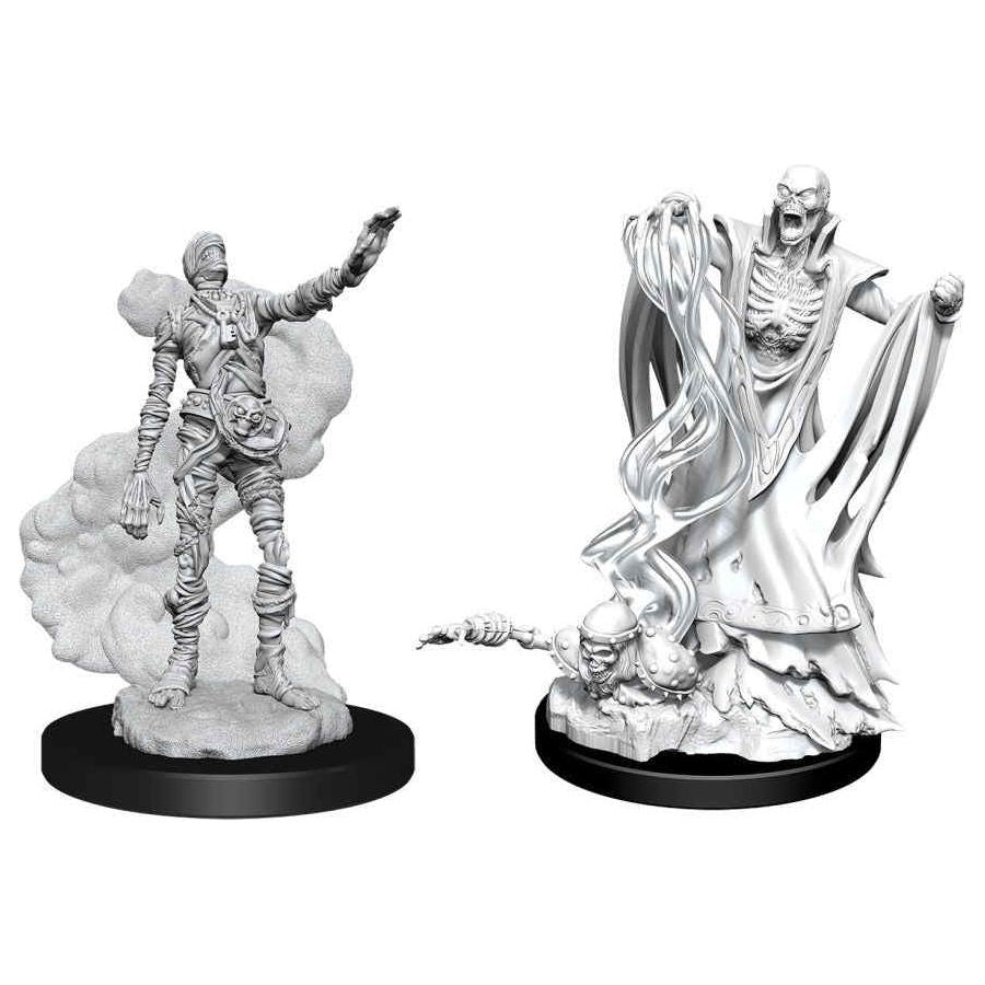 W11 Lich & Mummy Lord Miniatures