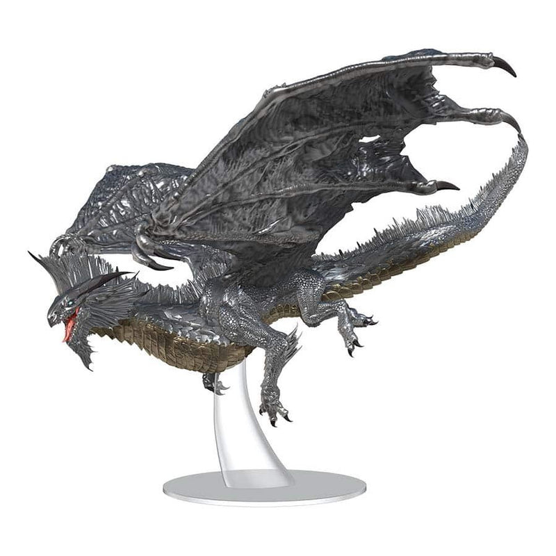 Adult Silver Dragon Miniature