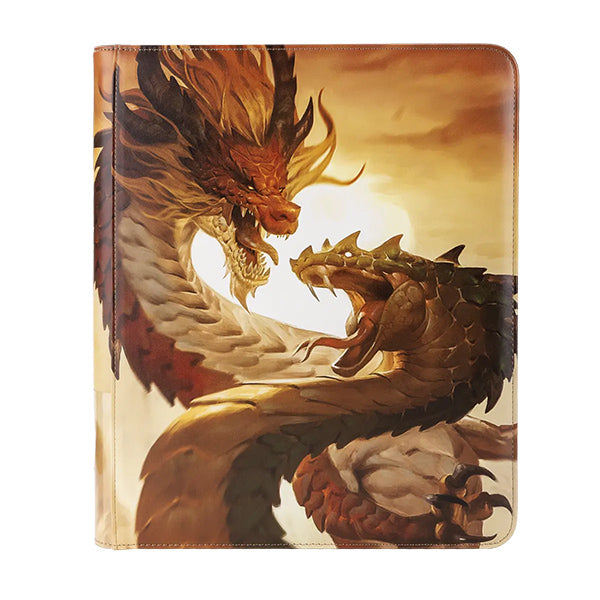 Dragon Shield: Wood Snake: Card Codex Zipster Binder
