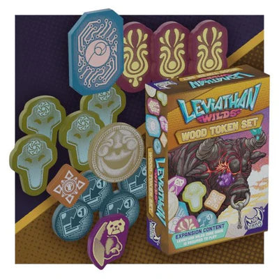 Leviathan Wilds: Wood Token Set