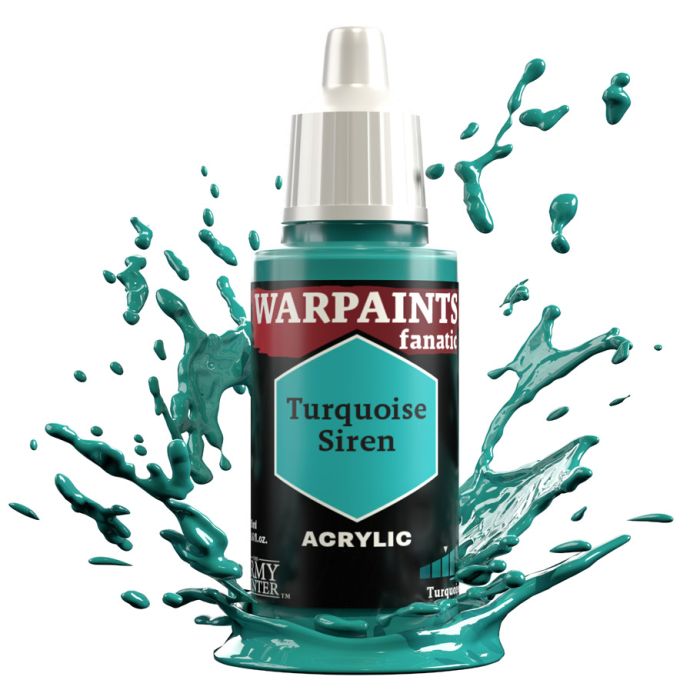 Warpaints Fanatic: Turquoise Siren 18ml