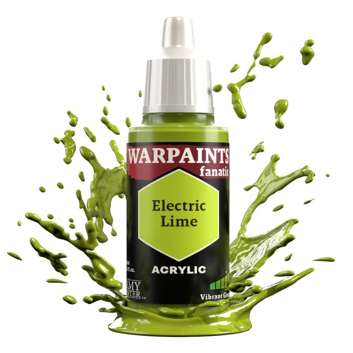 Warpaints Fanatic: Electric Lime 18ml