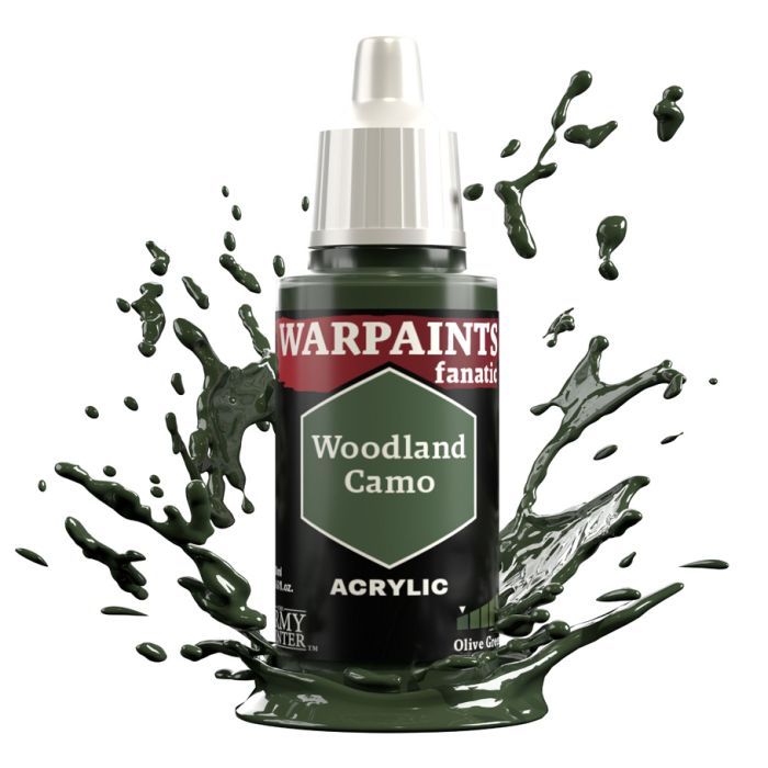 Warpaints Fanatic: Woodland Camo 18ml