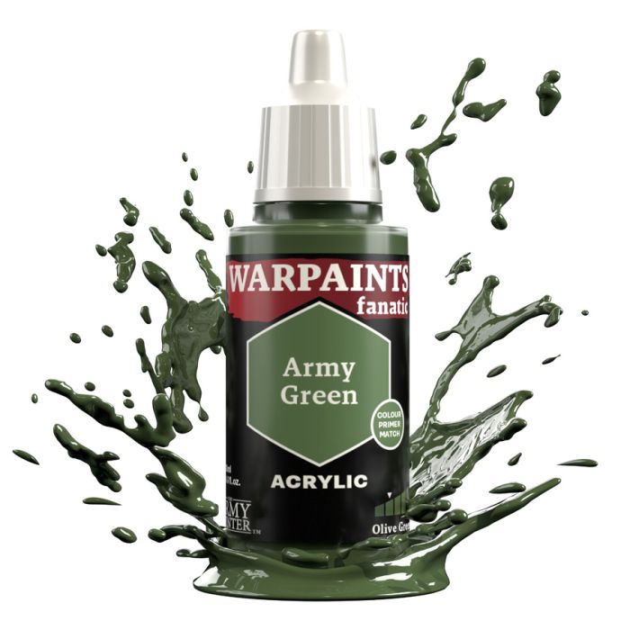 Warpaints Fanatic: Army Green 18ml